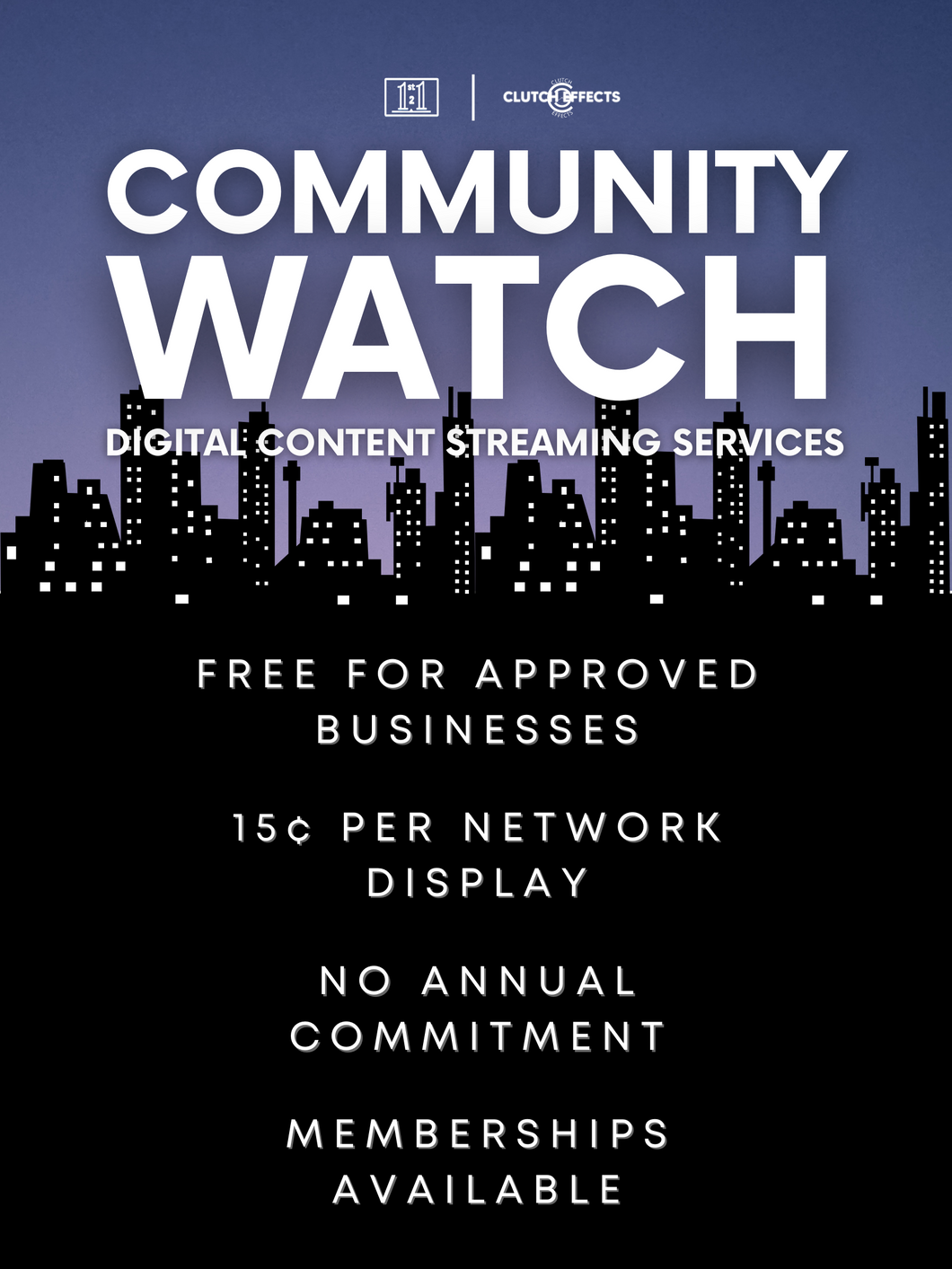Community Watch | Single Location Digital Advertising Membership ...